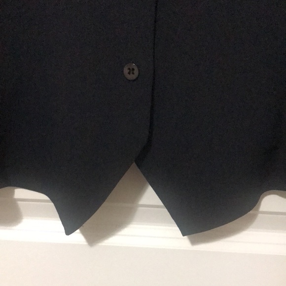 CHAUS black blouse size 14 - Picture 2 of 4